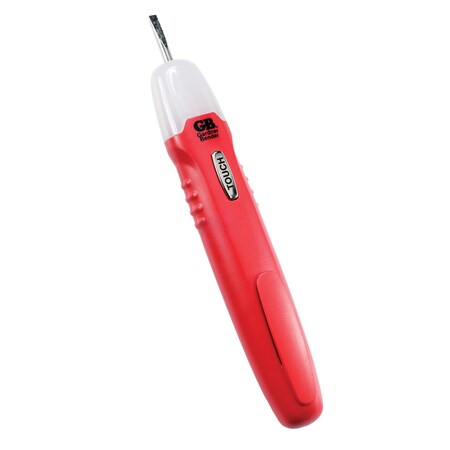 American Imaginations Unique Red Continuity Tester Plastic-Stainless Steel AI-37295
